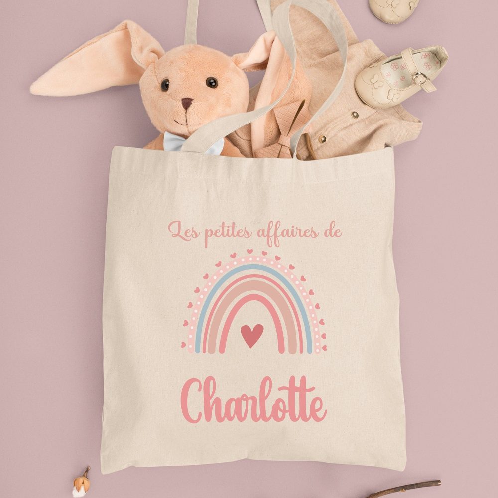 Tote bag personnalisé enfant prénom