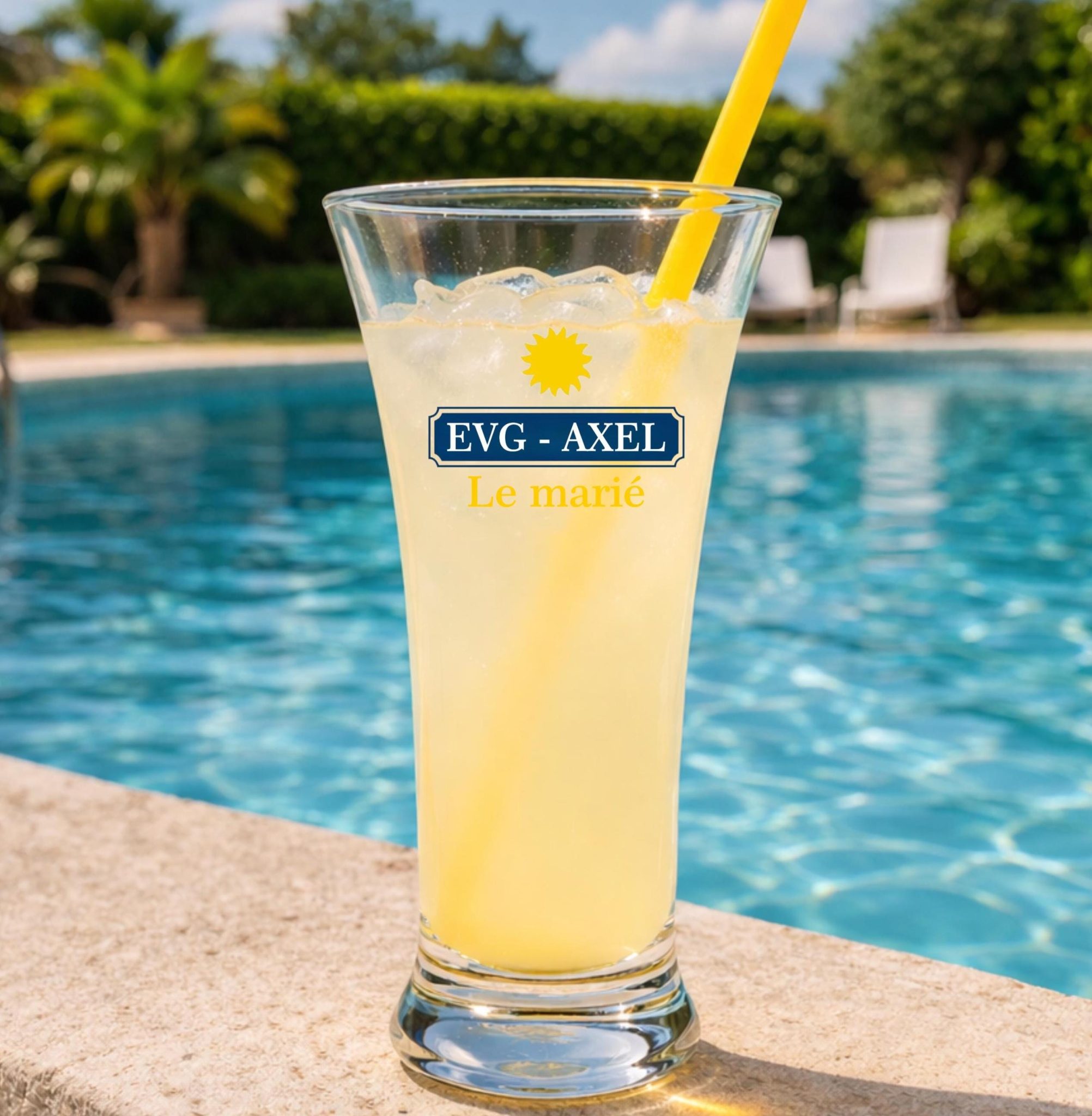 Verre à pastis EVG personnalisé — cadeau evg verre ricard