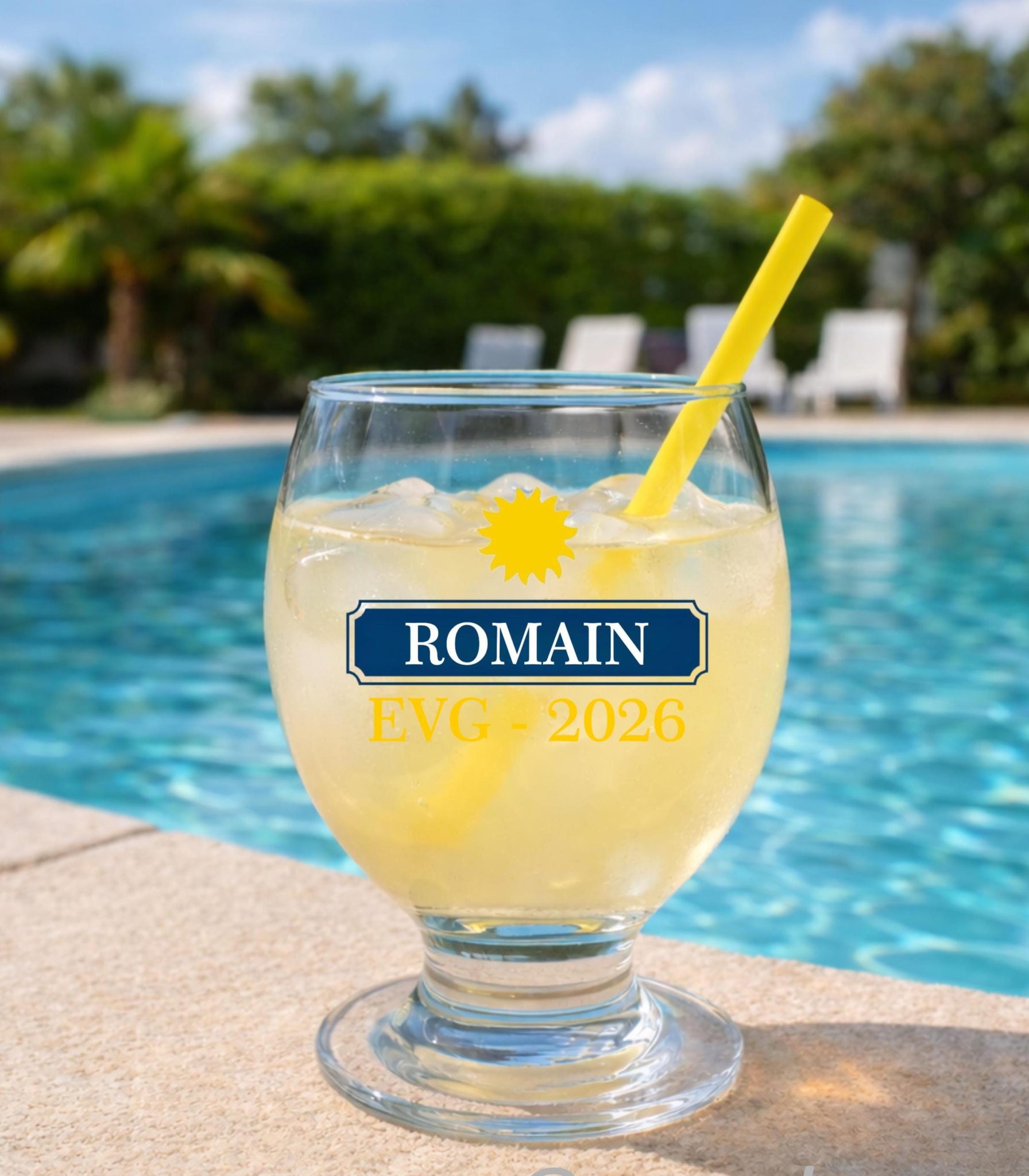 Verre à pastis EVG personnalisé — idée cadeau evg