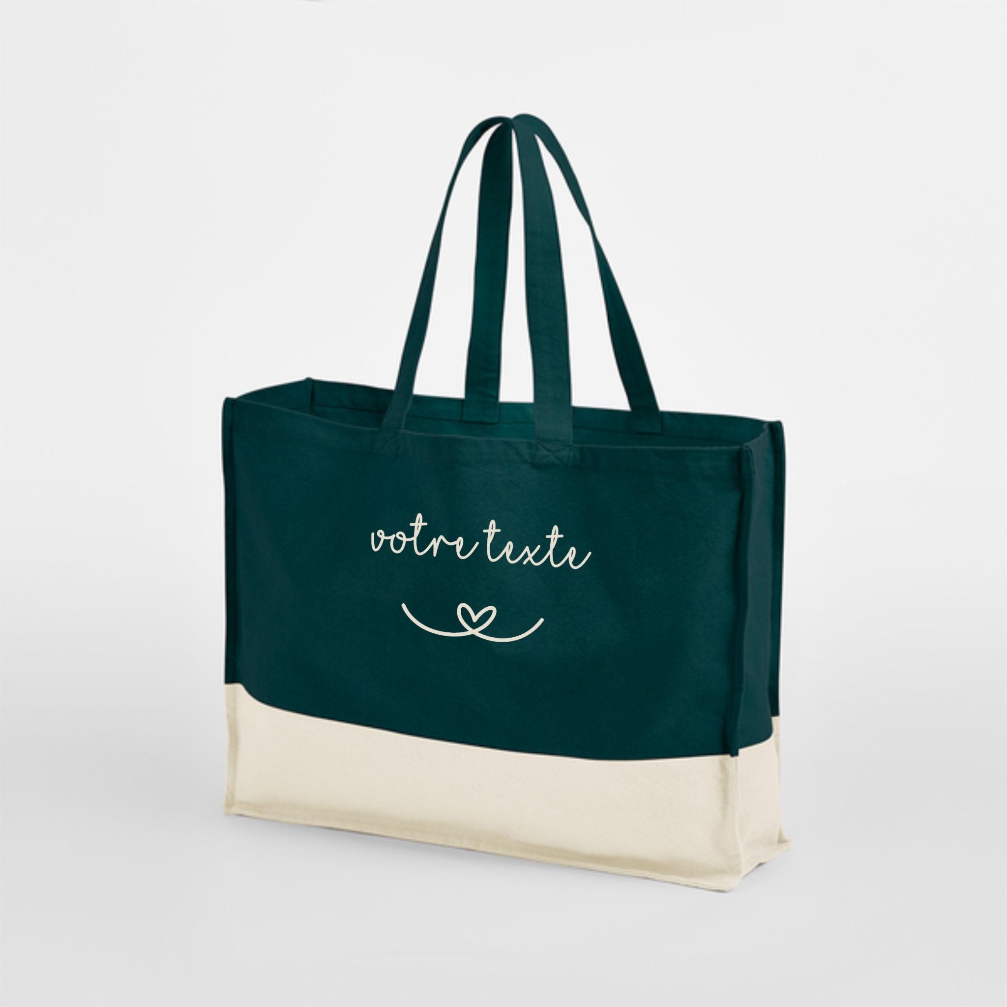 Grand sac à personnaliser — cadeau personnalisé nounou
