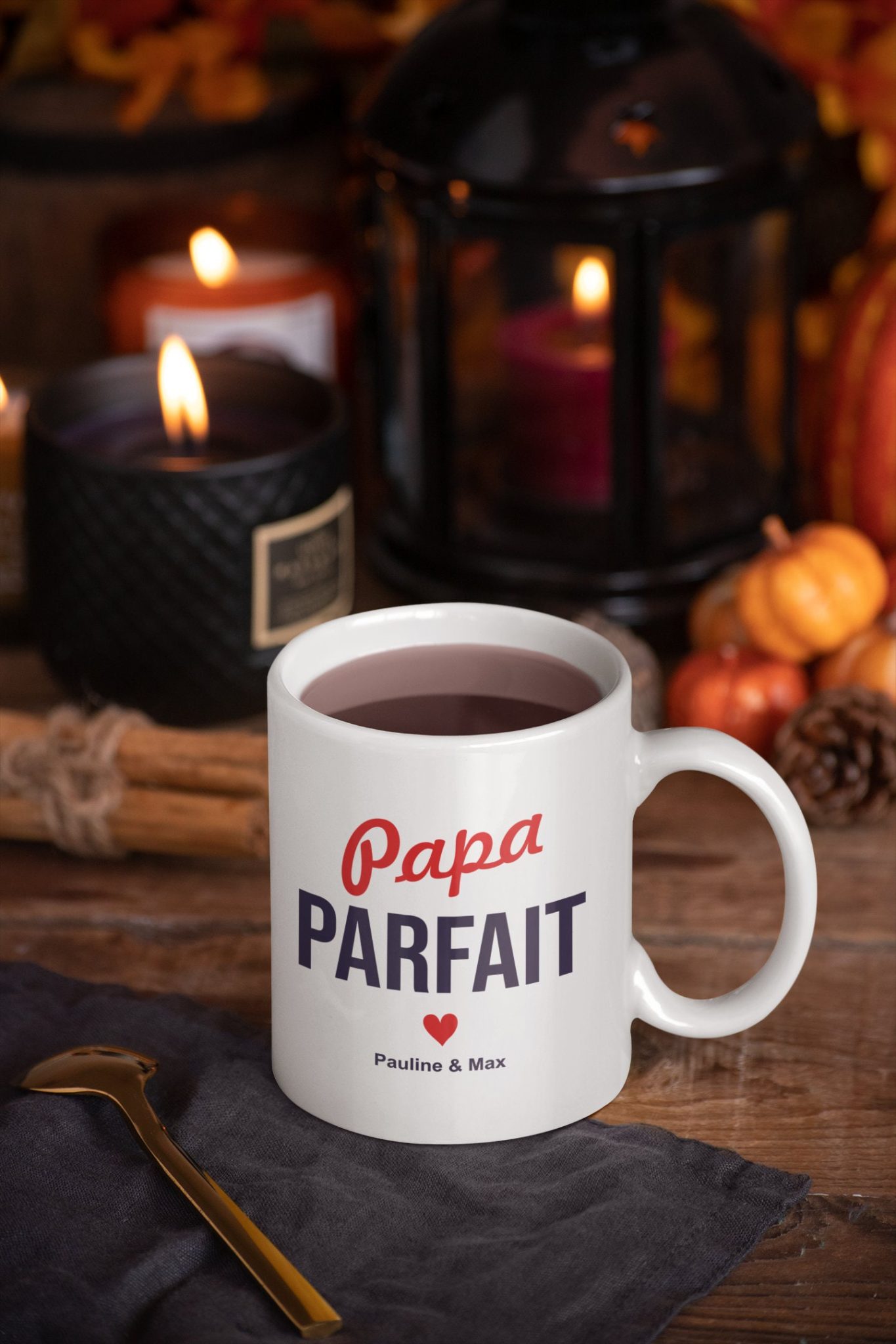 Mug papa à personnaliser — anniversaire papa