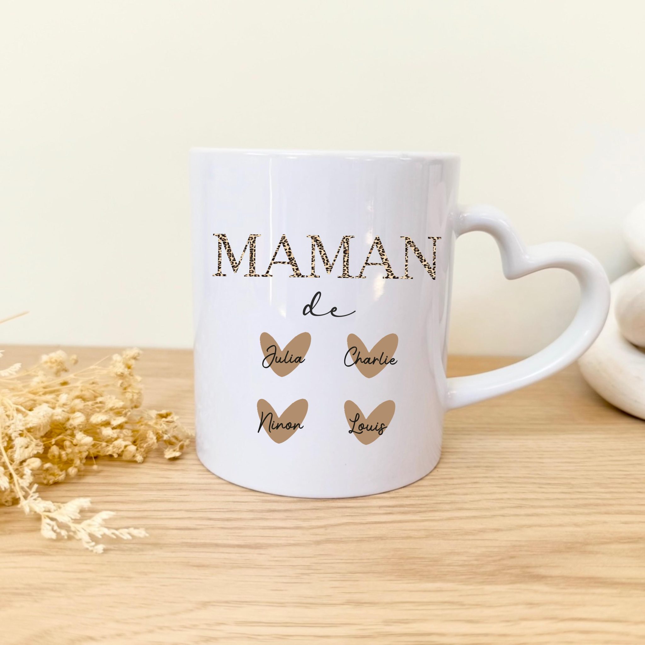 Mug personnalisé fête des mères — cadeau fête maman
