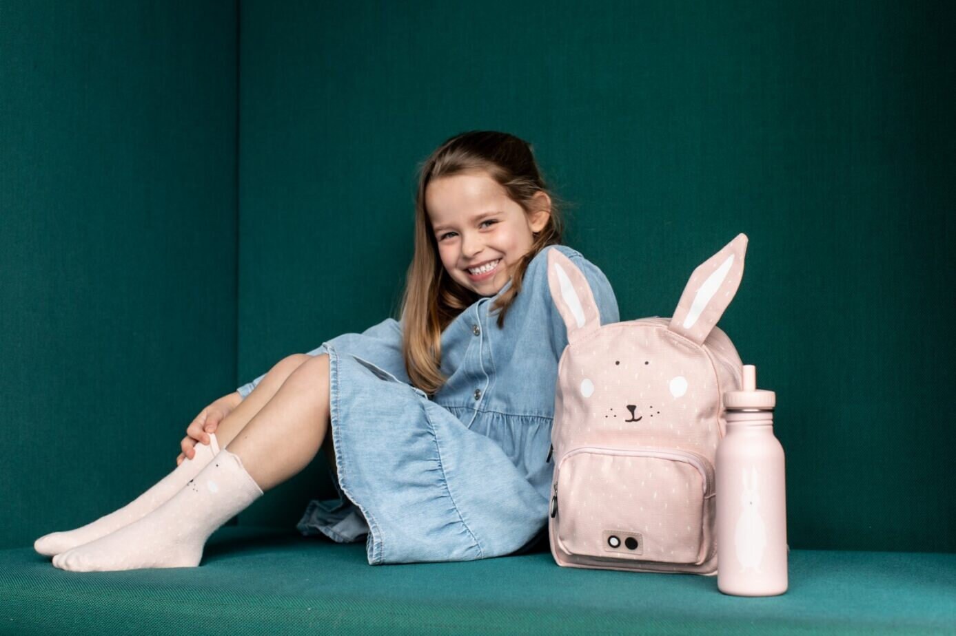 Sac à dos personnalisable prénom enfant — sac à dos animaux