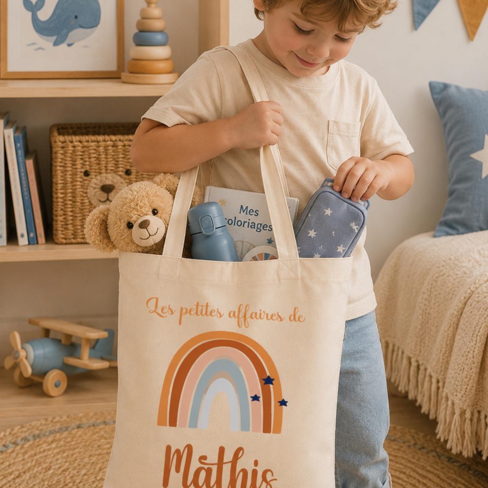 Sac enfant personnalisé prénom