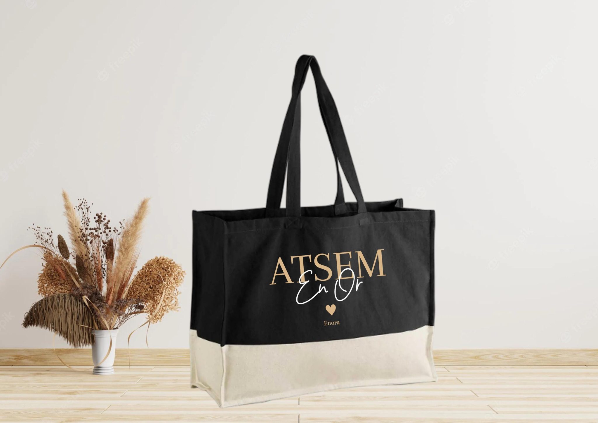 Sac maman à personnaliser cadeau Maîtresse — cadeau atsem