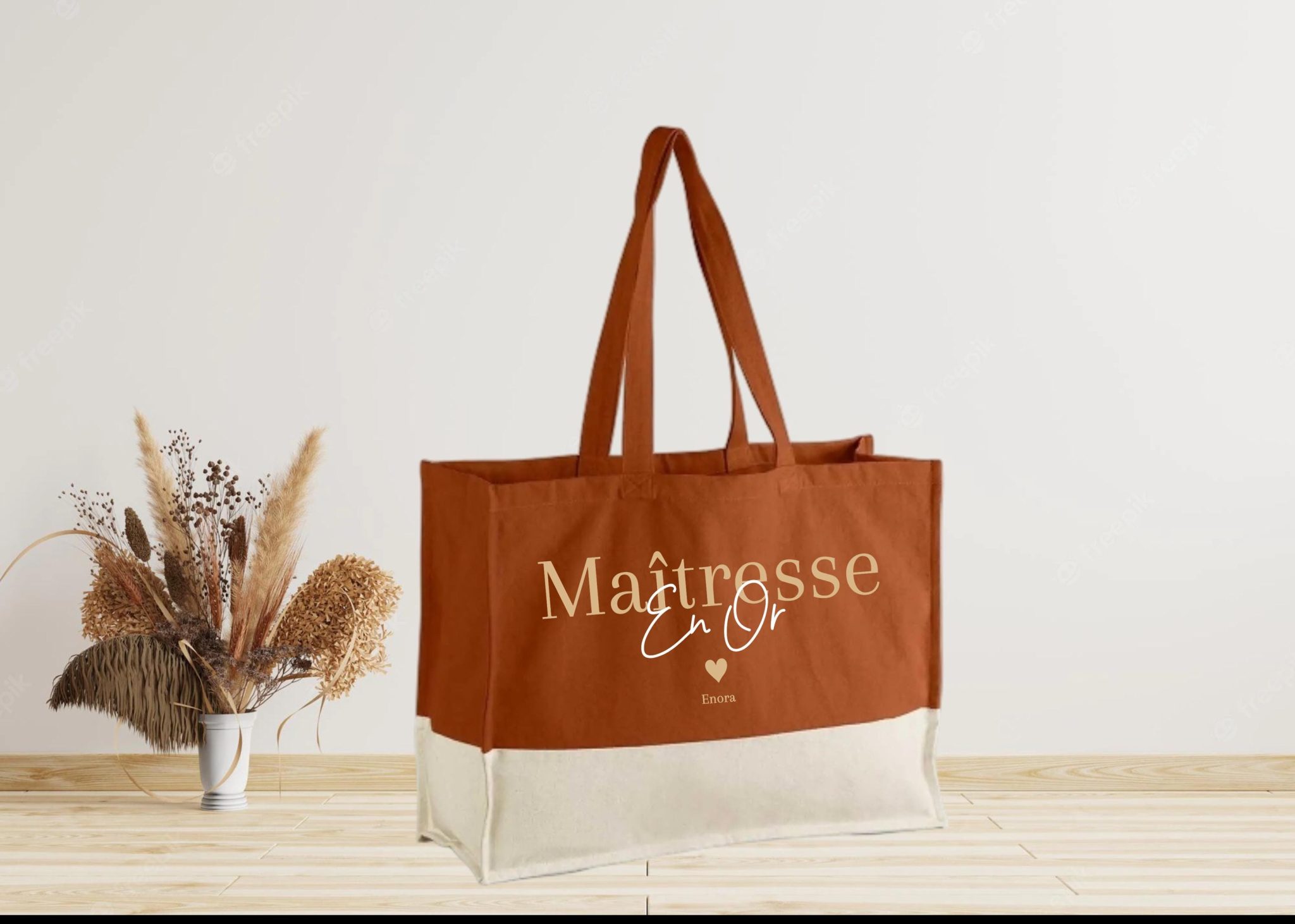 Sac maman à personnaliser cadeau Maîtresse — cadeau nouno