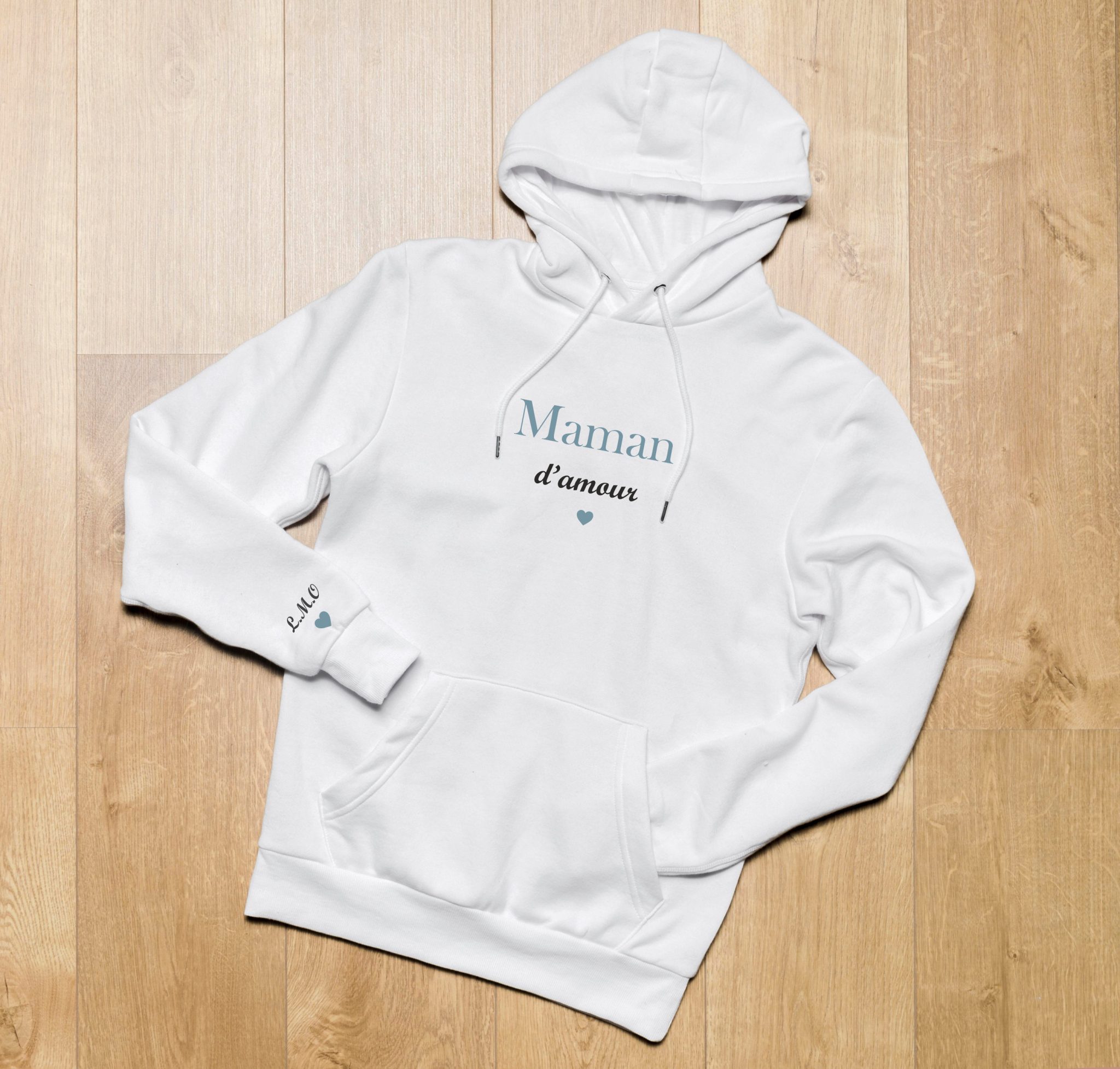 Sweat personnalisé Maman d amour — cadeau maman