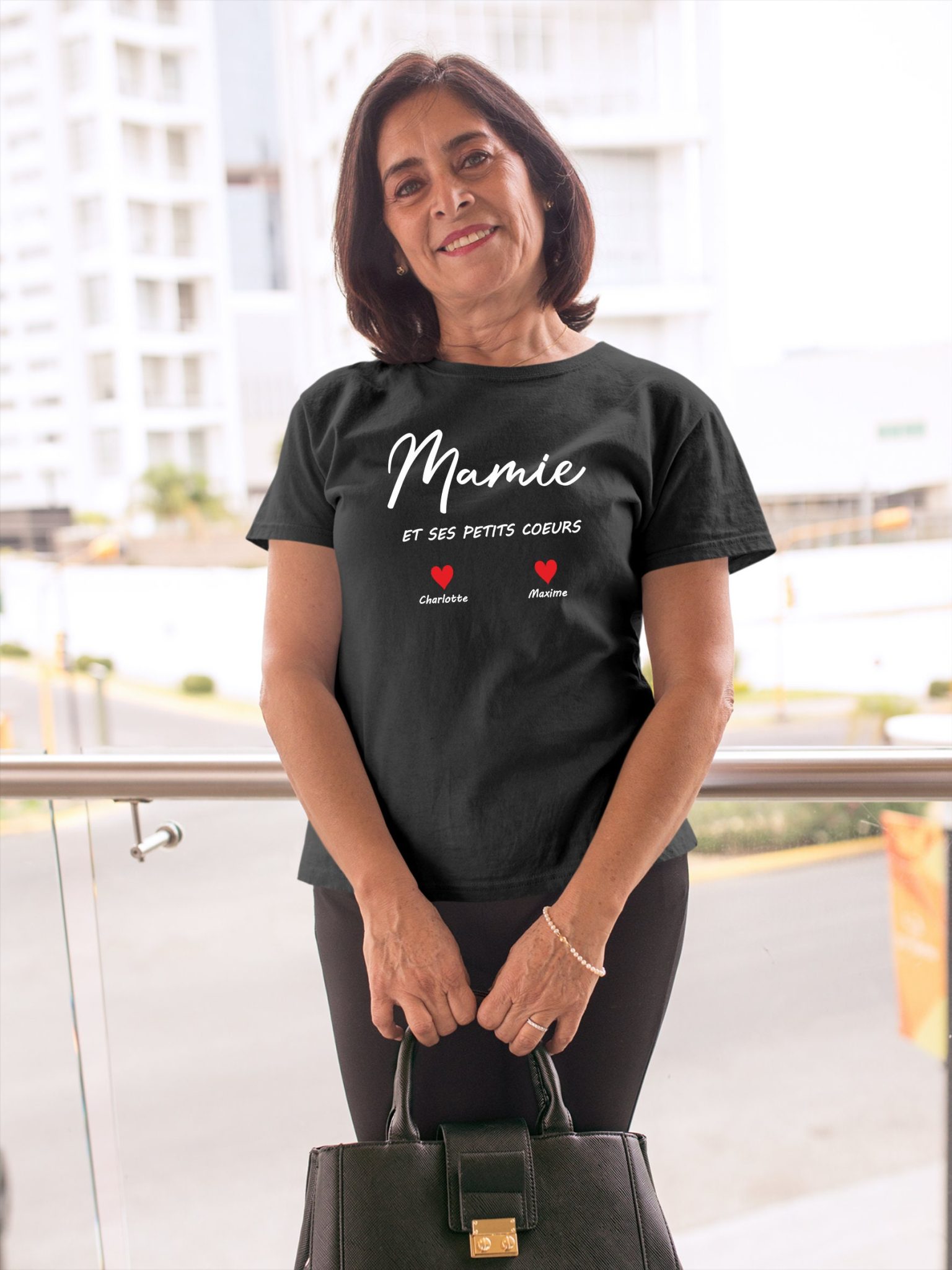 T-shirt personnalisé Mamie — fête des mamie personnalisé