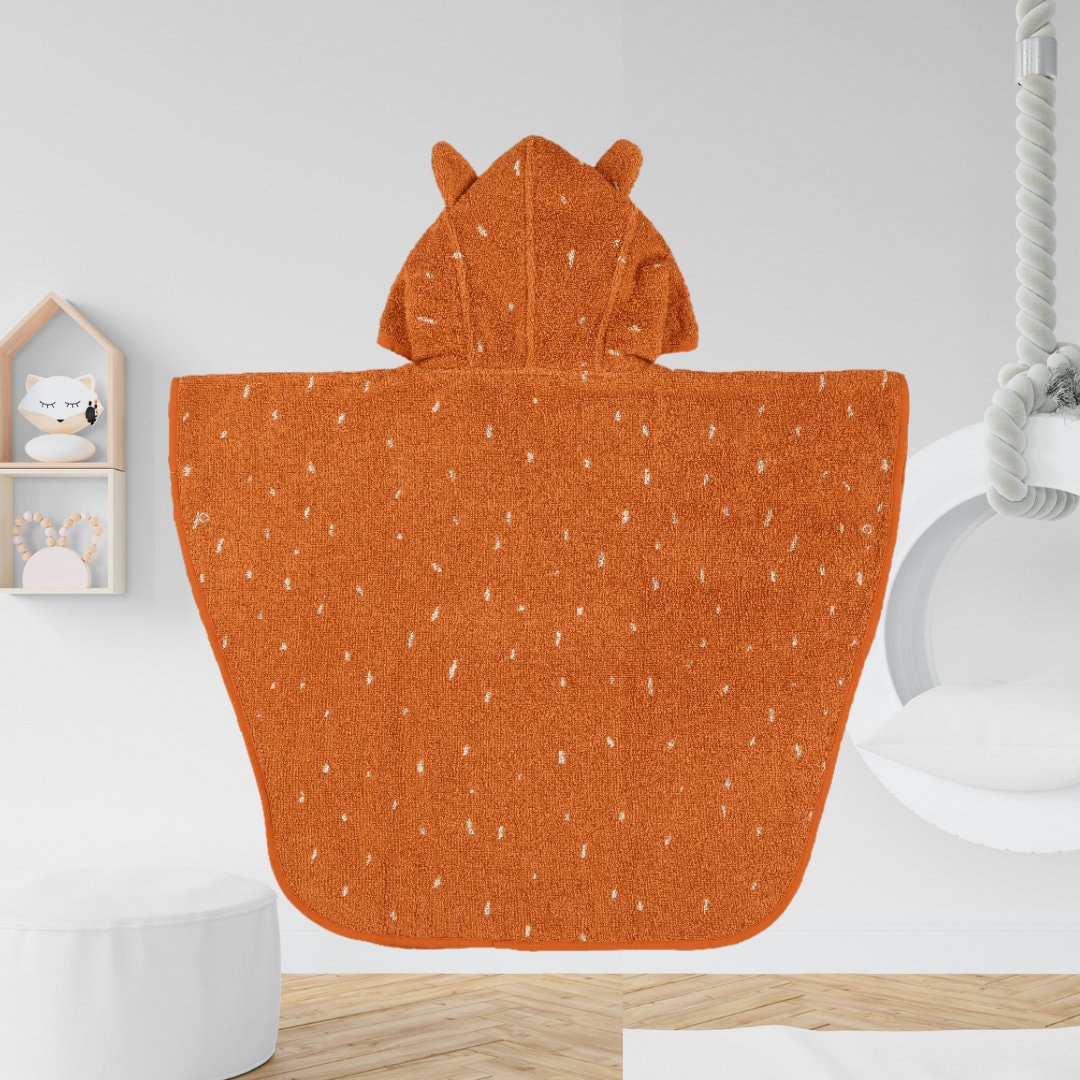 Cape de bain bébé personnalisée, Poncho Enfant — cape de bain bébé