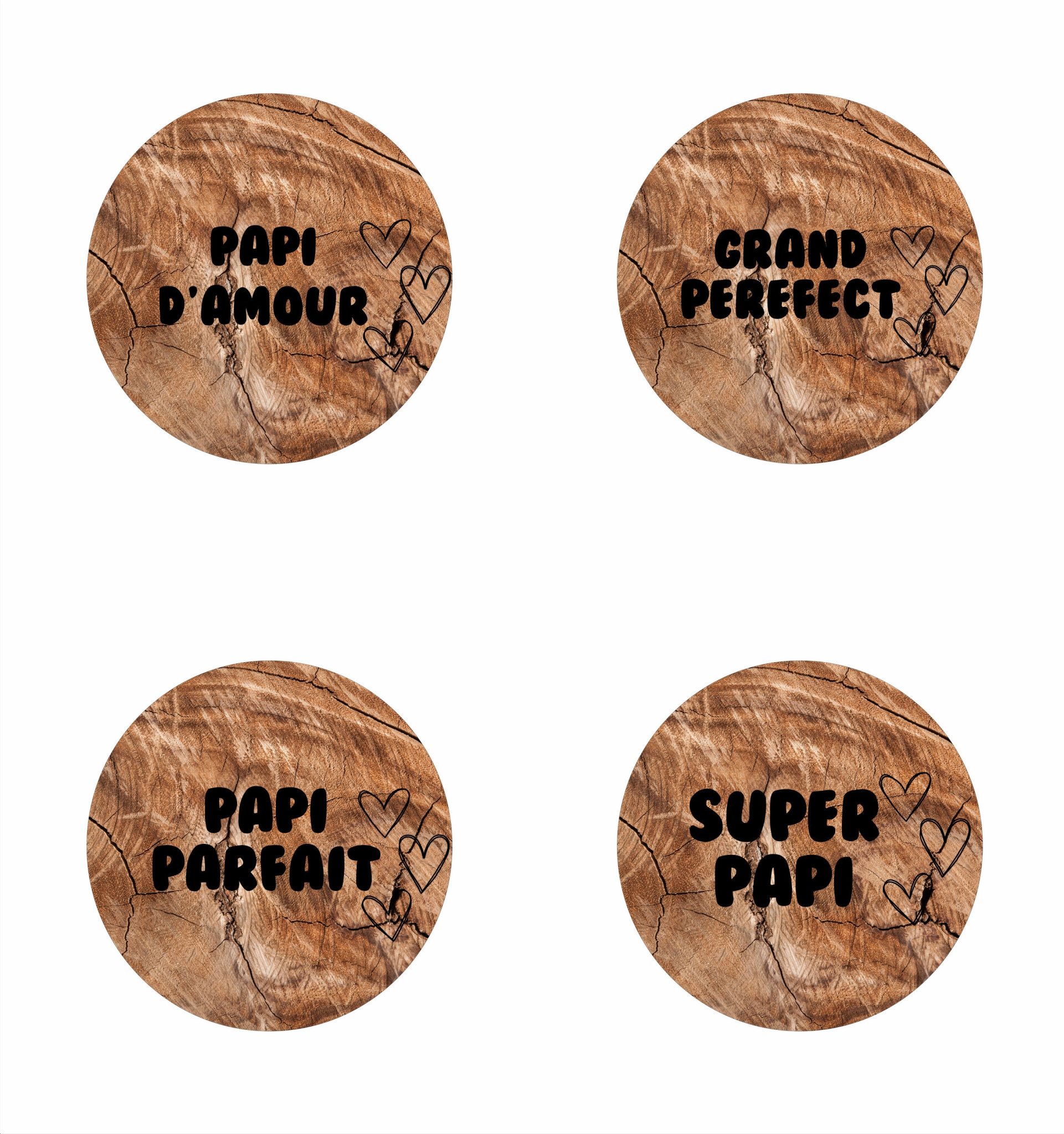 Mètre pour papi personnalisé — cadeau papa