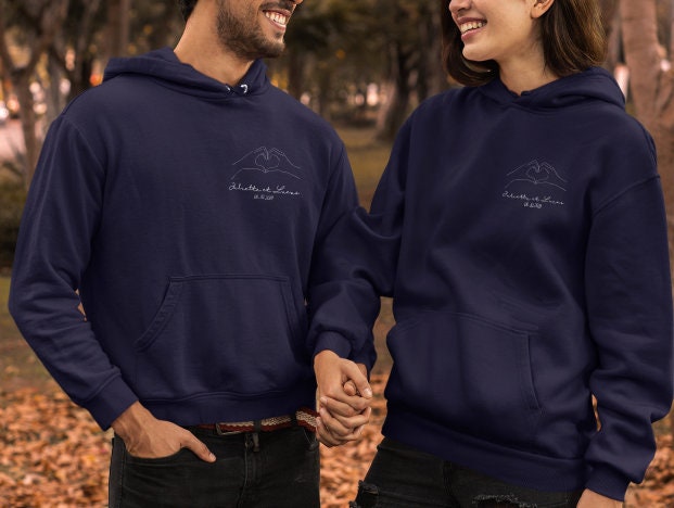 Sweat avec ou sans capuche personnalisé — cadeau personnalisé