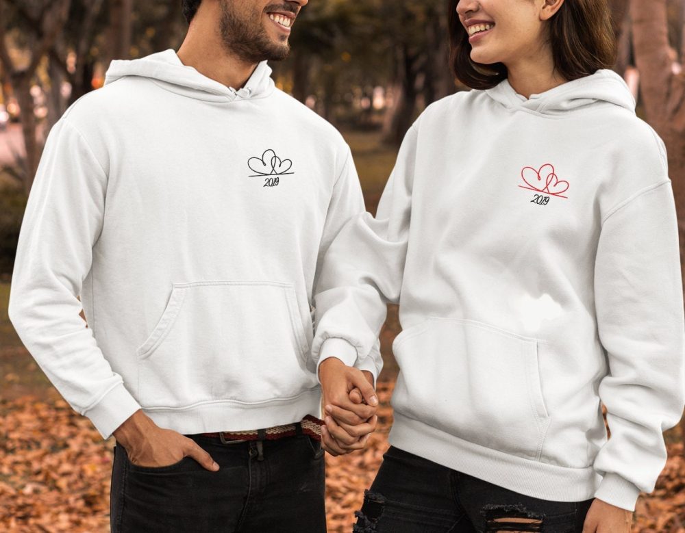 Sweat personnalisé Saint valentin