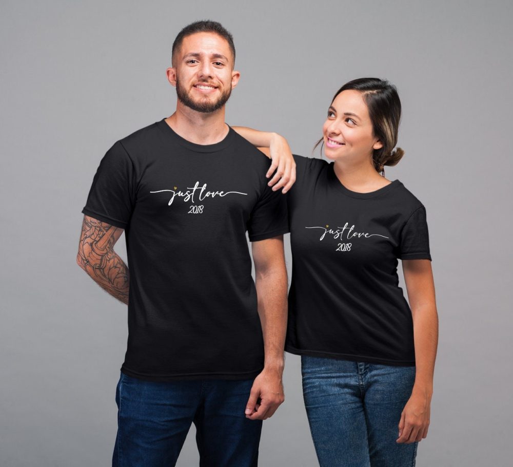 T-shirt personnalisé Saint Valentin