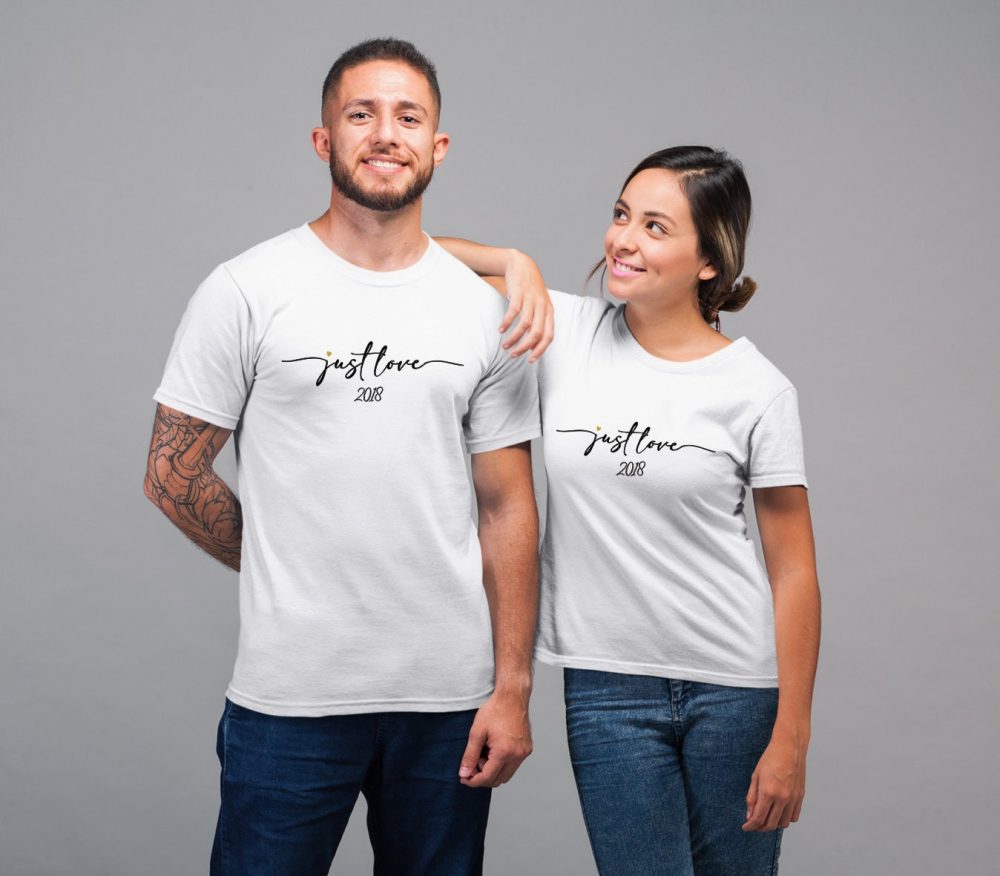 T-shirt personnalisé Saint Valentin — Saint valentin cadeau